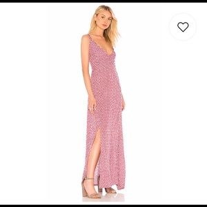 NWT TIARE HAWAII MILLIE MAXI DRESS SLEET BERRY OS